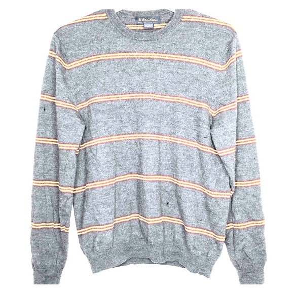 Brooks Brothers Wool Crew Neck Sweater Medium - Picture 1 of 8